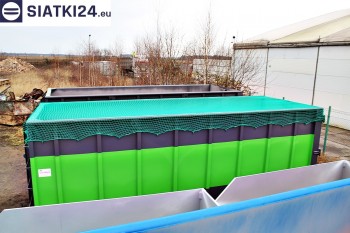 Siatki Żyrardów - Siatka przykrywająca na kontener - zabezpieczenie przewożonych ładunków dla terenów Żyrardowa